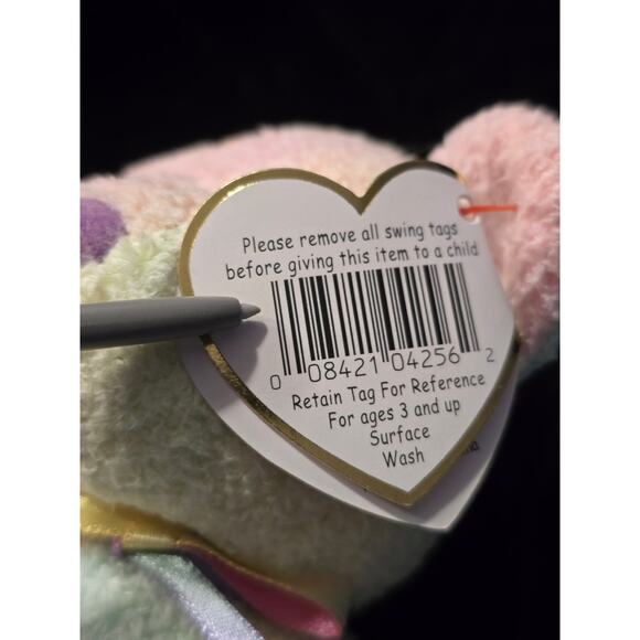 Ty beanie Baby Set of 3 Curley, Groovy, and Wallace EUC - Picture 15 of 16